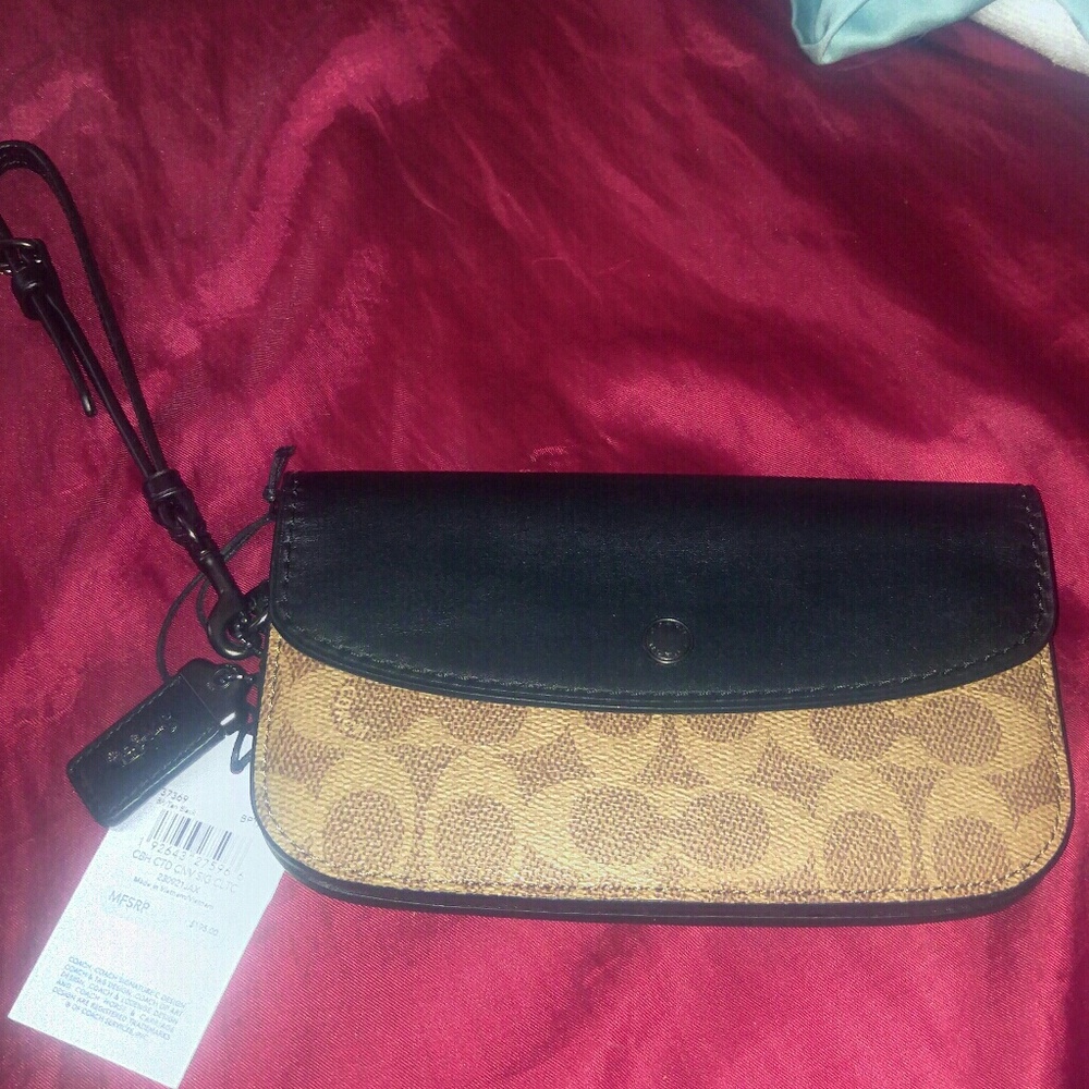 Authentic Coach Wristlet